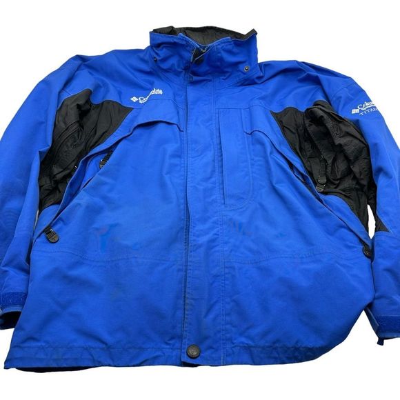 Columbia Titanium Men’s Large Ski Snowboard Jacket Omni-Tech Weatherproof Winter - Picture 1 of 11
